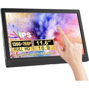 Portable Monitor - Extra Scherm Laptop - Laptop Scherm Uitbreider - Draagbare Monitor - Draagbaar Laptop Beeldschermuitbreider