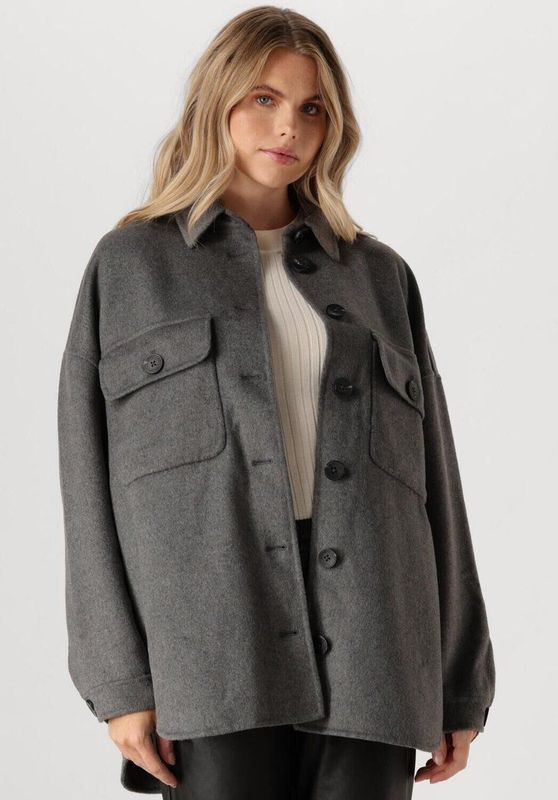 Jacket Dante6 Women D6Phaedra Wool Blend Grey Mist-Maat 34