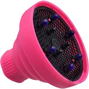MKSS® Diffuser Opzetstuk - Krulborstel voor Fohn Universeel - Multistyler - Roze