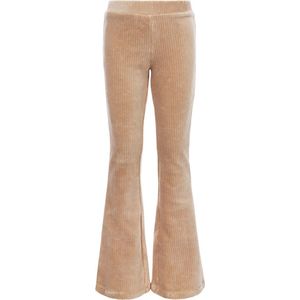 LOOXS Little 2401-7610-198 Meisjes Broek - Maat 122 - ecru van 60% COTTON 32% POLYESTER 8 % elastane