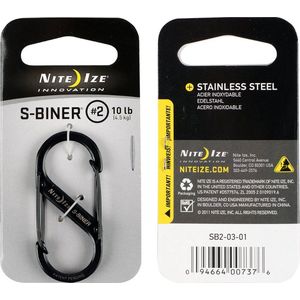 NITE Ize NI-SB2-03-01 Karabijn S-Biner Gr. 2 50 mm x 22 mm 1 stuk(s)