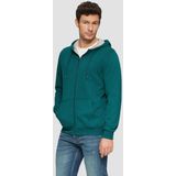 Sweatvest - Capuchon - Sweatstof - Effen - Lange Mouw