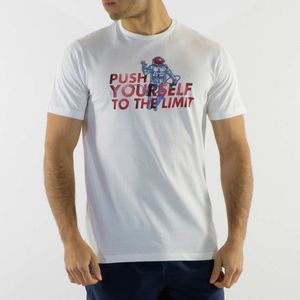 Legea Spaceman shirt, Katoen, Wit - Maat L