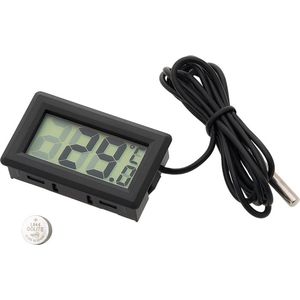 Thermometer Digitaal Mini LCD - Zwart TH001