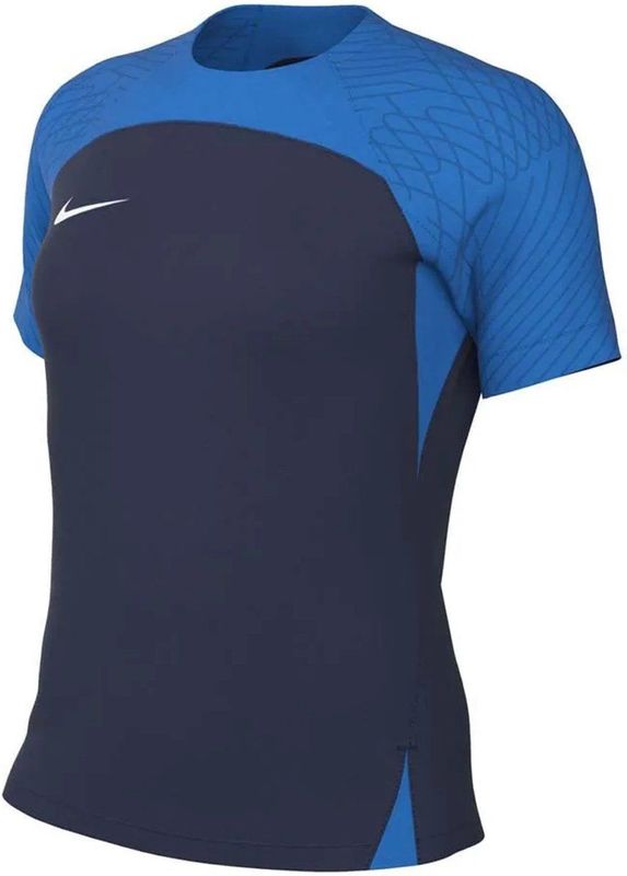 Nike - Dri-Fit Strike III - T-shirt - Marineblauw - Korte Mouwen