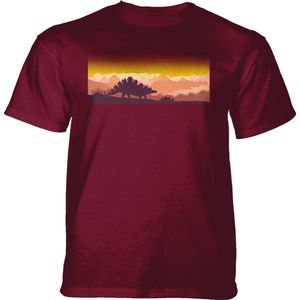 T-shirt Stegosaurus Silhouette 4XL