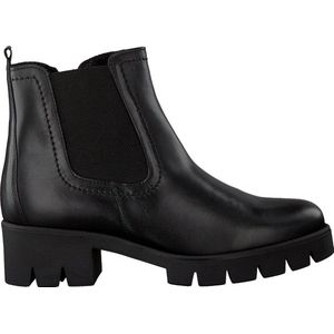 Gabor 710 Chelsea boots - Enkellaarsjes - Dames - Zwart - Maat 37,5
