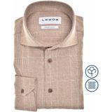 Ledûb modern fit price de Galles ruit bruin