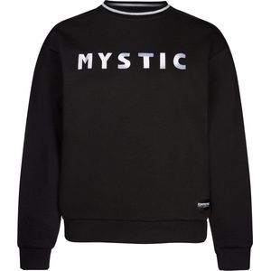 Mystic Brand Crew Trui Women - Black - S