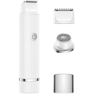 Vrouwen Scheerapparaat en Gezichtsepilator - Pijnloos en Waterdicht voor Volledige Lichaam Ontharing