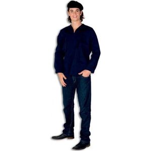 Blauwe boeren kiel voor volwassenen 58 (3xl)