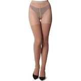 Bellivalini - BLV-GI-1115 - Dames Panty - Beige - 100 DEN - Halsterloos - Katoen