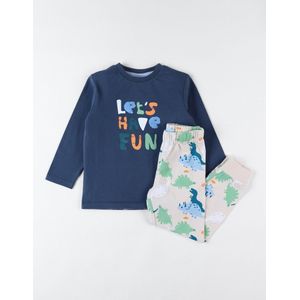 Noukie's - Pyjama - Jersey - Dino - 6 jaar 116