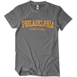 Philadephia Pennsylvania T-Shirt Dark-Grey-S