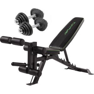 Tunturi UB60 + 2x Dumbellset 15KG