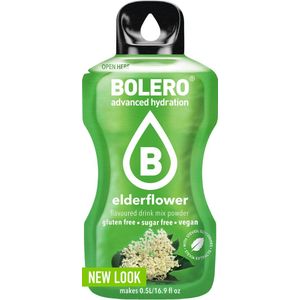 Bolero Siropen - Elderflower 12 x 3g