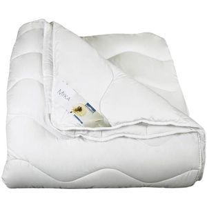 Polydaun Myka 4-seizoenen Dekbed - Eenpersoons - 140x220 cm - Wit