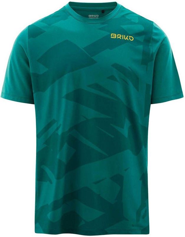 Briko - Adventure Camo - T-shirt - Groen - Korte Mouwen