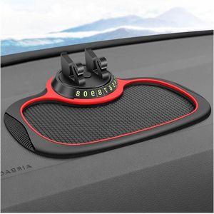 Antislip automat mobiele telefoonhouder - middenconsole antislipmat - multifunctionele dashboard telefoonhouder .