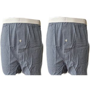 Embrator mannen Boxershorts 2-stuks geruit maat 4XL