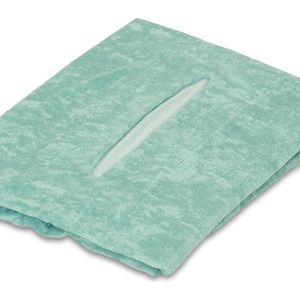 Hoeslaken massagetafel Groen - Met uitsparings-sMediPreventie