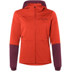 VAUDE - Qimsa - Softshell Jas - Dames - Winddicht - Fietsjack - Met Kap