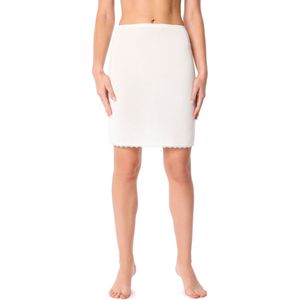 Bellivalini BLV-BLV50-257-UW Dames Onderrok - kort - elastisch – licht- Viscose - Ecru - 3XL