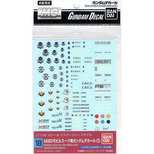 BANDAI MG Gundam Decal #18 for Mobile Suit (Gundam Seed Series)