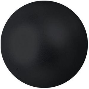 Europalms Kerstbal 3,5cm, black, metalic 48x