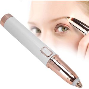 Professionele Elektrische Wenkbrauwtrimmer - Draagbare Epilator - Haar Clippers - Scheerapparaat voor Vrouwen en Mannen - Precisie Haarverwijdering - Wenkbrauw en Lichaam Epilators