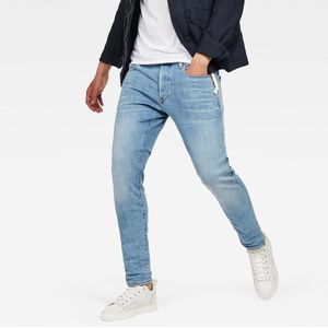 G-Star Raw 3301 Slim Jeans Heren - Broek - Blauw - Maat 32/30