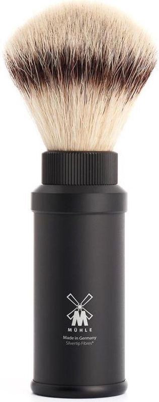 MÜHLE - REISE - Reis Scheerkwast - Zwart - Silvertip Fibre®