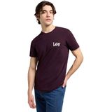 Lee Medium Wobbly T-shirt Met Korte Mouwen Paars L Man