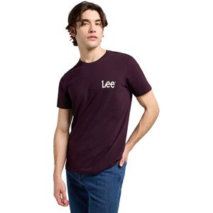 Lee Medium Wobbly T-shirt Met Korte Mouwen Paars L Man