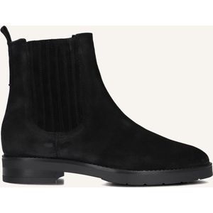 Notre-V - 2SERA208 - Chelsea Boots - Zwart - Suède - Ronde Neus