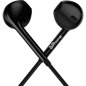 DrPhone HIFI PRO2 - Premium USB-C Oordopjes – Microfoon – Ingebouwde DAC - Oordoppen - Geschikt voor o.a iPhone / iPad / Samsung - Zwart