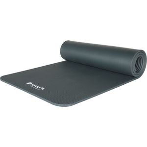 ForzaFit Yogamat - Fitness Mat met Draagriem - Extra dik 12 mm - Grijs