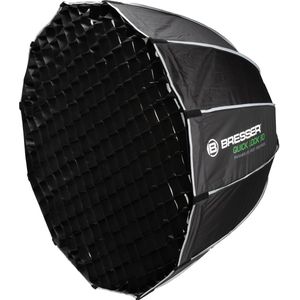 Bresser Softbox - Quick Lock Parabolische Softbox - Diameter 90cm - Incl. Honeycomb Grid en Bowens Mount