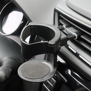 Bekerhouder voor in de auto, 2 stuks, bekerhouder, autoventilatie, universeel, verstelbare auto-ventilatiebekerhouder, met auto-ventilatieclips, waterkoffie, sap, flessenstandaard