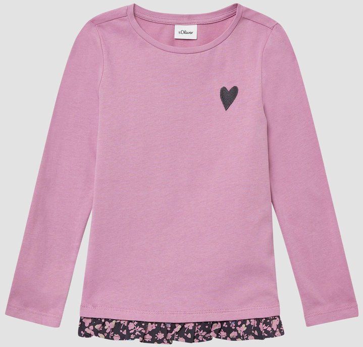 T-shirt - A-lijn - Katoen - Lange Mouwen