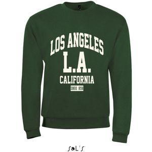 Sweatshirt 2-206 LA California - Groen, M
