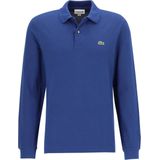 Lacoste - Classic Fit - Polo - Methyleenblauw - Lange Mouwen