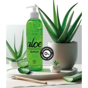 RickiParodi Aloe Vera – Verzorgende Gel – Hydraterend – Kalmerend – 500 ml