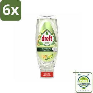 Dreft – Bergamot & Gember – Afwasmiddel – 730 ml - Voordeelverpakking - 6 stuks - Afwasmiddel bergamot gember - Natuurlijk afwasmiddel