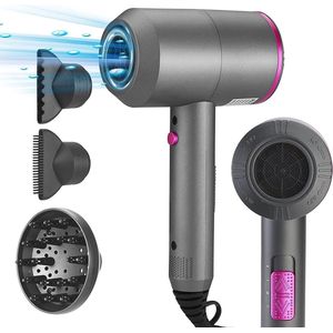 Professionele Föhn 2000 W met 3 Snelheden en Diffuser