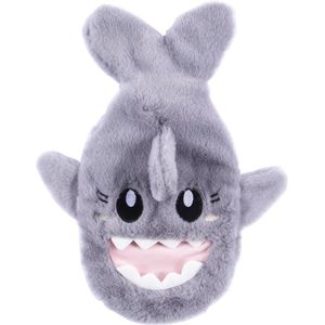 Grote lekvrije rubberen warmwaterkruik - 1 liter - met knuffelzachte hoes - handwarmer voor kinderen en volwassenen - ideaal voor.