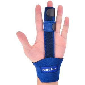 Verstelbare Vingerspalk met Aluminium Steun – Voor Gebroken Vingers & Artritis