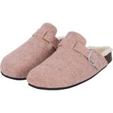 Morethansocks - Dames instap huispantoffels - Vilt - Maat 37 t/m 42 - Sloffen dames - instap pantoffels dames