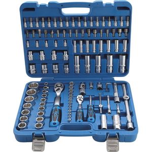 Dopsleutelset Golfprofiel 108-dlg - 6,3 mm (1/4"") en 12,5 mm (1/2"")