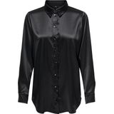 ONLY ONLVICTORIA LS LOOSE SATIN SHIRT NOOSWVN Dames Blouse - Maat XS
